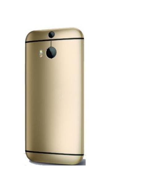 HTC ONE M8 tapa batería color dorado