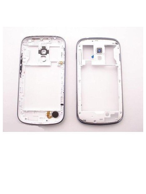Samsung S7560 Galaxy S Trend Carcasa Trasera blanco premium