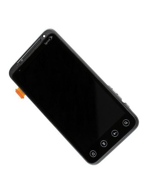 Htc G17 Evo 3D Pantalla LCD + Táctil + Marco negro premium