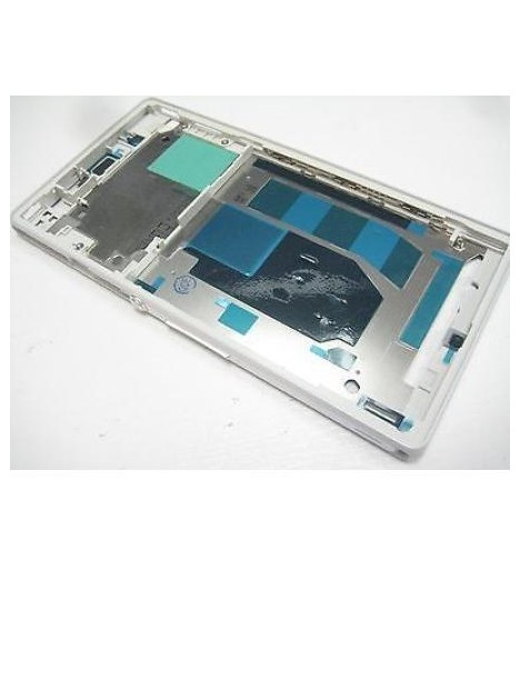 Sony Xperia Z L36H C6602 C6603 carcasa central blanco