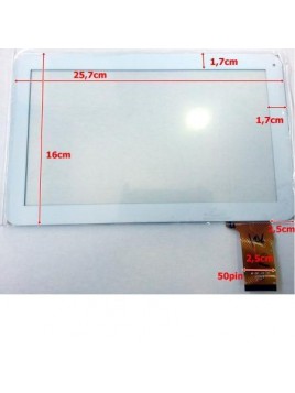 Pantalla táctil repuesto tablet china 10.1" modelo 8