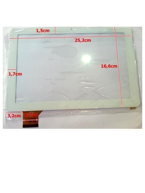 Pantalla táctil repuesto tablet china 10.1" modelo 3