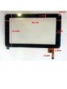 Pantalla Táctil repuesto tablet china 7" Modelo 25