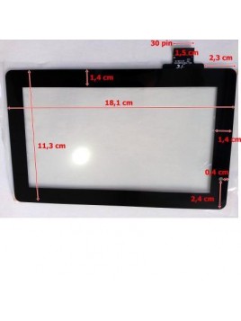 Pantalla táctil repuesto tablet china 7" modelo 15