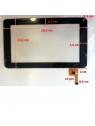 Pantalla táctil repuesto tablet china 7" modelo 13