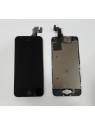 iPhone 5C Lcd Premium + Táctil negro + Home + Camara + Sensor + altavoz auricular + chasis trasero remanufacturado