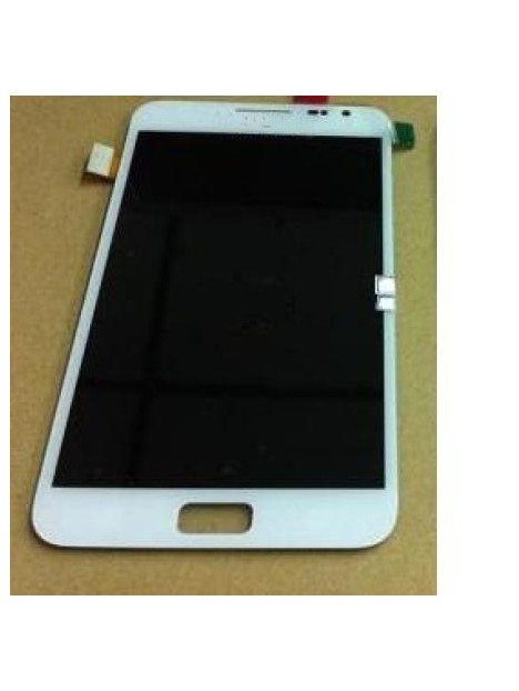 Samsung Galaxy Note N7000 I9220 pantalla lcd + táctil blanco