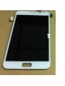 Samsung Galaxy Note N7000 I9220 pantalla lcd + táctil blanco