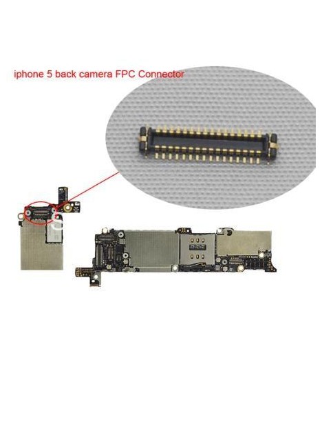 iPhone 5 Conector FPC Camara trasera premium