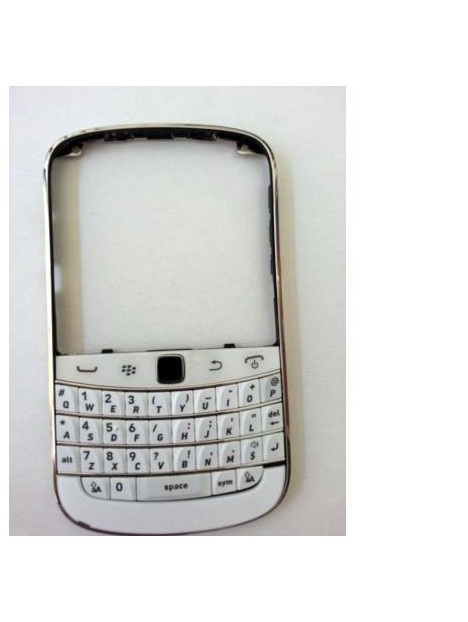 Blackberry 9900 Carcasa frontal blanco premium