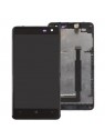 Nokia Lumia 625 Pantalla lcd + Táctil negro + Marco premium