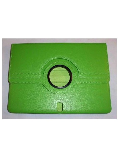 Samsung Galaxy Tab Pro 10.1 Funda cuero giratoria 360º verde