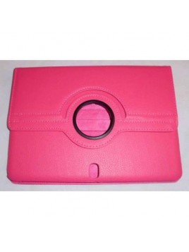 Samsung Galaxy Tab Pro 10.1 Funda cuero giratoria 360º Rosa