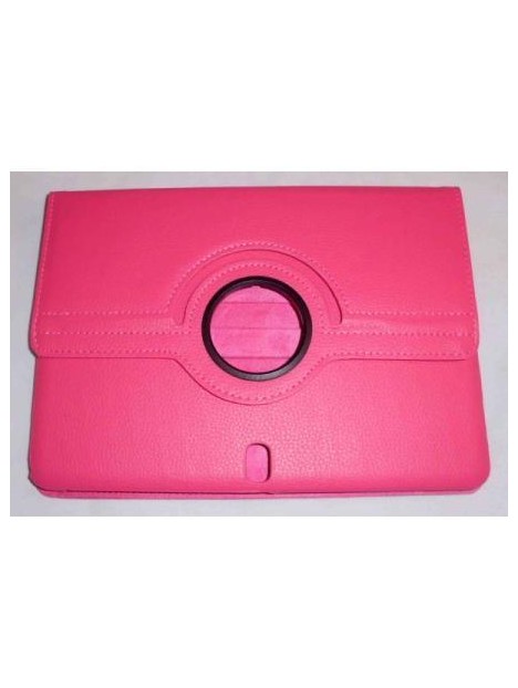 Samsung Galaxy Tab Pro 10.1 Funda cuero giratoria 360º Rosa