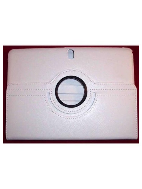 Samsung Galaxy Tab Pro 10.1 Funda cuero giratoria 360º blanc