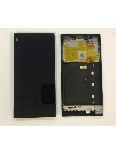 Xiaomi Miui MI3 M3 Pantalla lcd + Táctil negro+ Marco origin