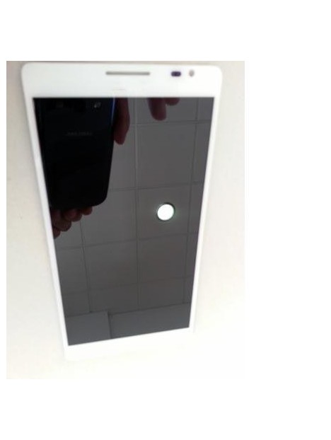 Huawei Ascend Mate Pantalla LCD + Táctil blanco premium