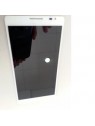 Huawei Ascend Mate Pantalla LCD + Táctil blanco premium