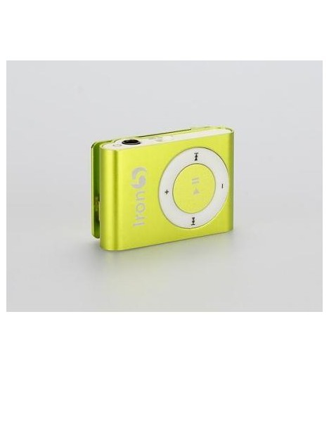 Micro reproductor MP3 Vera Iron 5 color Verde