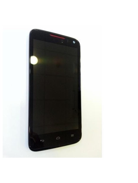 Huawei Ascend D1 Quad XL U9500 LCD + Táctil + Marco negro premium