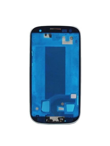 Samsung Galaxy S3 I9305 Marco frontal negro premium