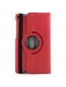 Nexus 7 2014 Funda Giratoria rojo