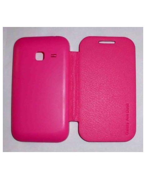 Samsung Galaxy Ace Duos S6802 Flip Cover Rosa