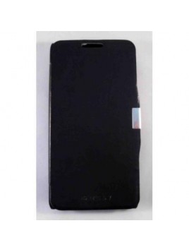 BQ Aquaris 5.7 Flip Cover con iman carcasa azul marino