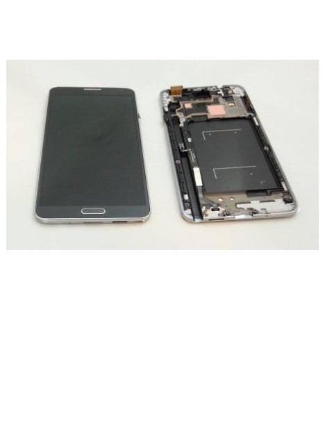 Samsung Galaxy Note 3 N9005 LCD + Táctil negro + Marco premium remanufacturado
