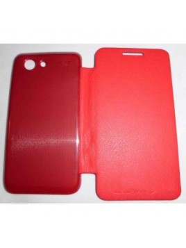 Samsung Galaxy S Advance I9070 FLIP Cover Rojo