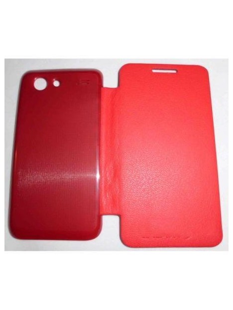 Samsung Galaxy S Advance I9070 FLIP Cover Rojo