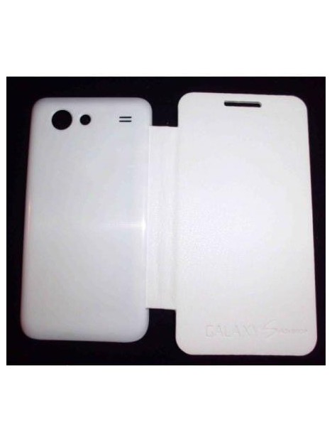 Samsung Galaxy S Advance I9070 FLIP Cover Blanco