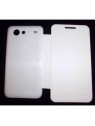 Samsung Galaxy S Advance I9070 FLIP Cover Blanco