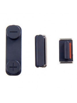 iPhone 5S SE Set 3 Piezas negro premium