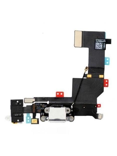 iPhone 5S Flex conector de carga y accesorios blanco origina