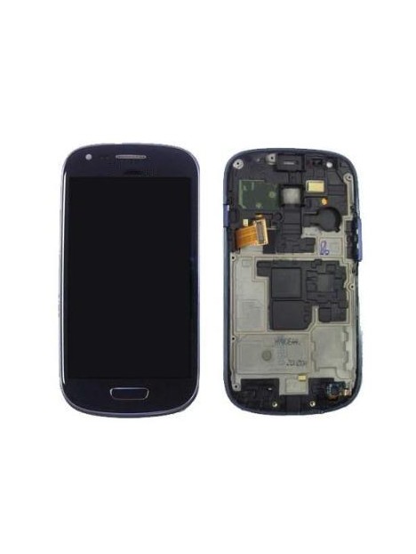 Samsung Galaxy I8190 S3 Mini gris pantalla lcd+táctil + marc