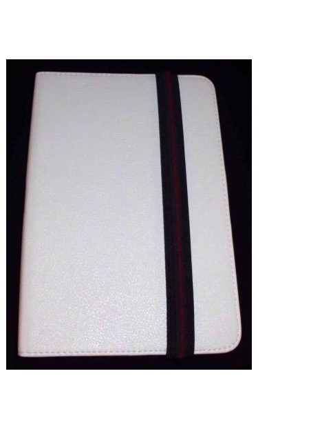 Funda Tablet Univ. 8" liso blanco Velcro Restraint System