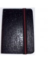 Funda Tablet Univ. 6" diseño Negro Velcro Restraint System