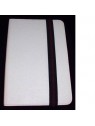 Funda Tablet Univ. 6" Liso blanco Velcro Restraint System
