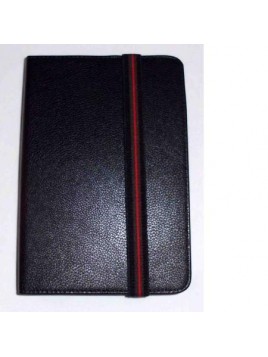 Funda Tablet Univ. 6" Liso Negro Velcro Restraint System