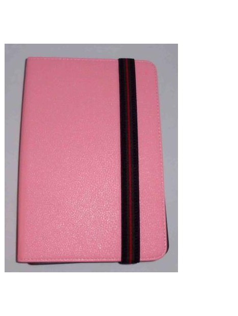 Funda Tablet Univ. 6" Liso Rosa claro Velcro Restraint Syste