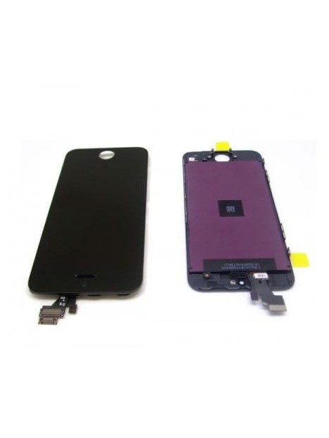 iPhone 5 LCD Premium Retina Cristal negro compatible