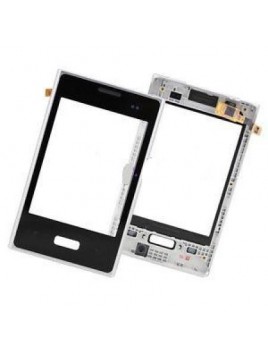 LG Optimus L3 E400 Pantalla táctil negra + Marco premium