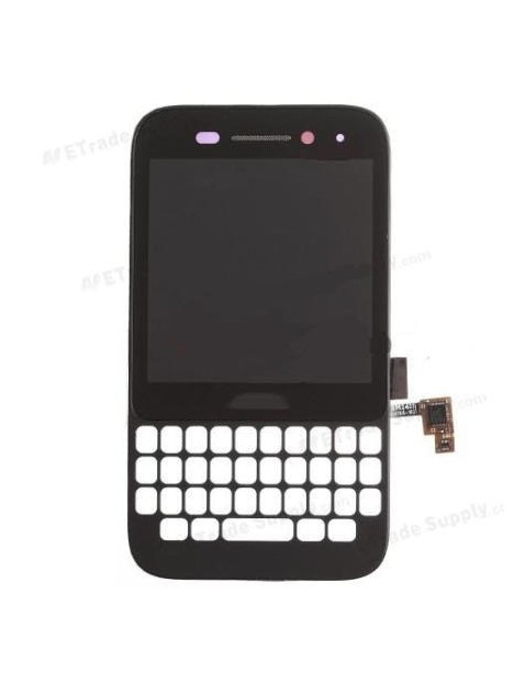Blackberry Q5 001/111 Pantalla Lcd+ Táctil negro + Marco ori