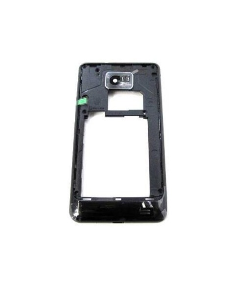 Samsung Galaxy S2 I9100 Carcasa trasera negra premium