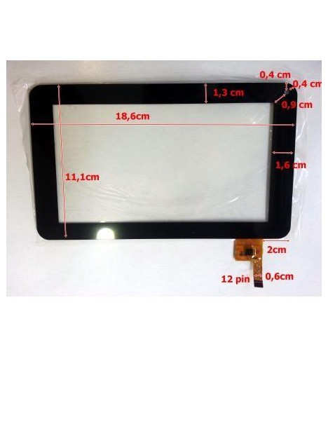 Pantalla Táctil Repuesto Tablet China 7" Modelo 4