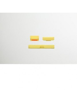 iPhone 5C Set 3 Piezas botones amarillo