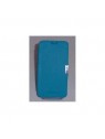 BQ Aquaris 4.5 Flip cover con iman carcasa Azul celeste