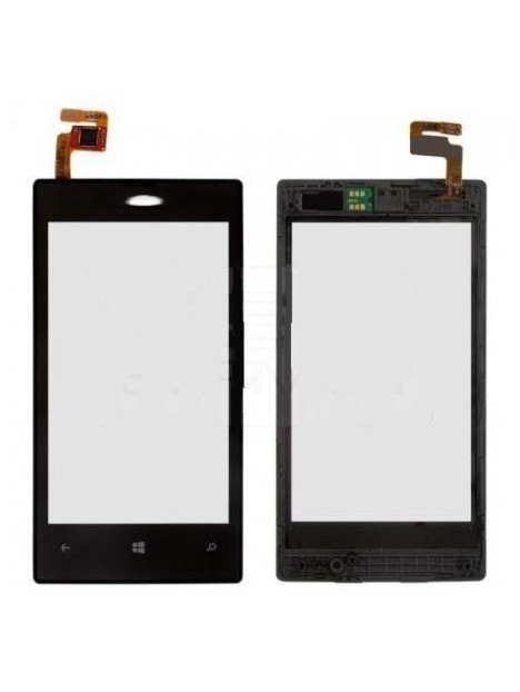 Nokia Lumia 520 Pantalla táctil negra + marco premium
