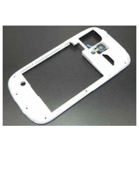 Samsung Galaxy S3 MINI I8190 Carcasa trasera blanca premium